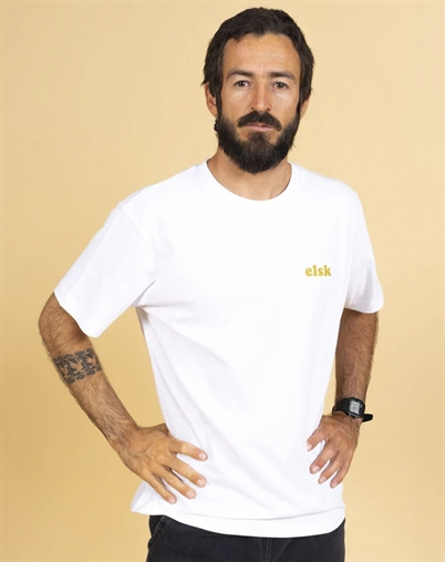 Elsk - Horizon BP Mens Brushed T-Shirt- Optic White